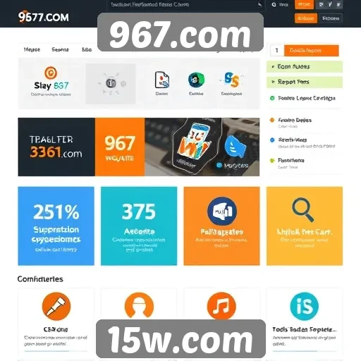 Avaliação da interface de usuário do site 967.com